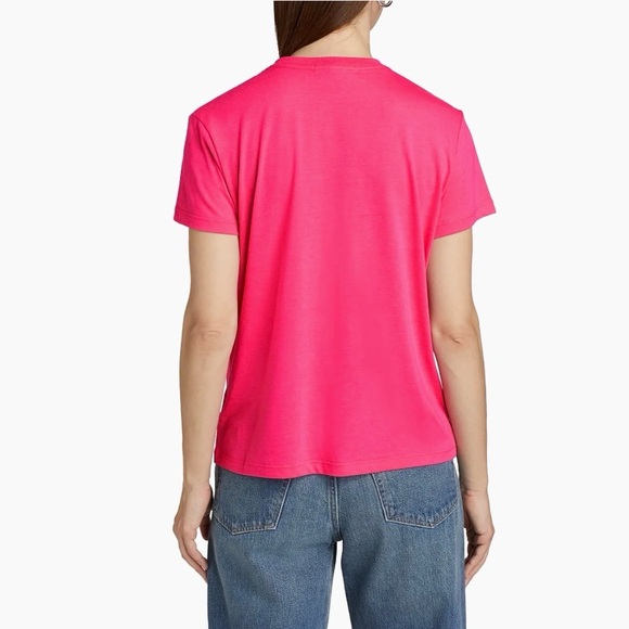 Favorite Daughter “Mom Of The Year” Crewneck T-Shirt in Pink, Size XS, NEW - Picture 6 of 12